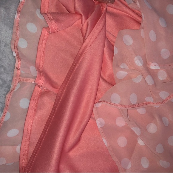 Pink polka dot dress - Picture 3 of 3